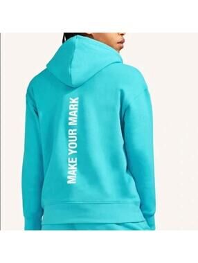 NWOT Peloton Downtown Blue Oversized Hoodie Sweatshirt, Medium